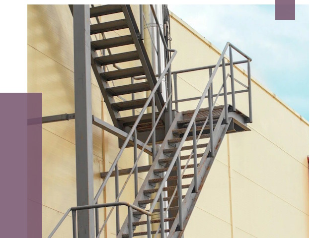 Пожарные лестницы в Вязниках от 12820 руб. — монтаж и продажа | ПРОЛЁТ-Взн