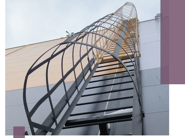 Изготовление и монтаж пожарных лестниц в Вязниках профессионально