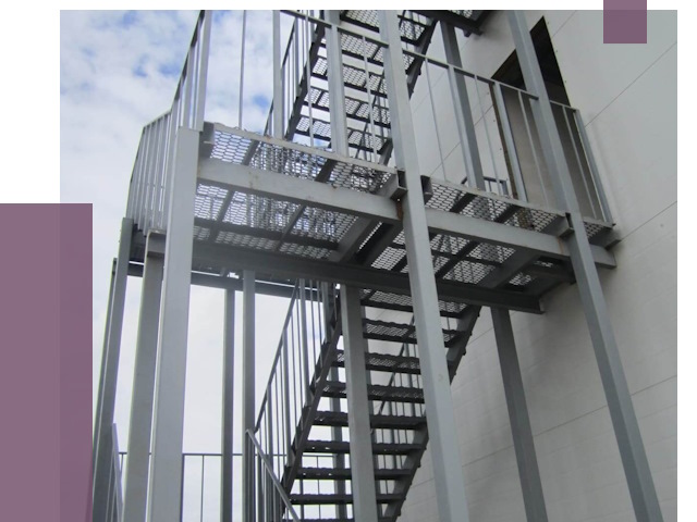 Монтаж пожарных лестниц в Вязниках от 8119 руб.