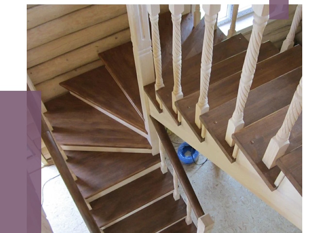 Реставрация деревянных лестниц в Вязниках от 4487 руб.