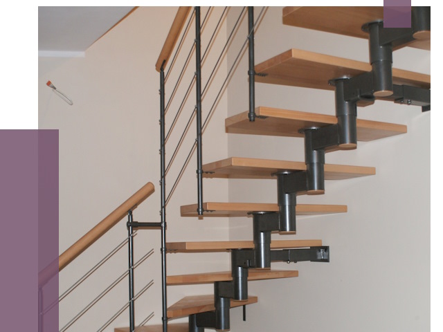 Изготовление модульных лестниц в Вязниках от 12018 руб. 