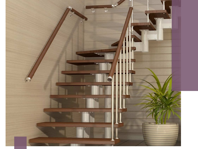 Изготовление модульных лестниц под ключ в Вязниках