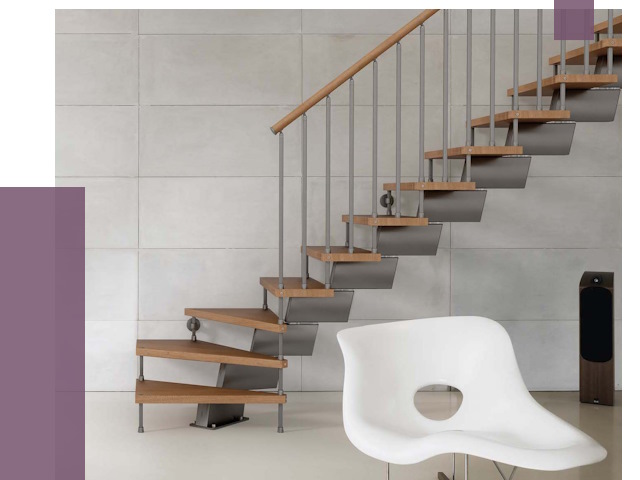 Монтаж модульных лестниц в Вязниках от 6623 руб. 