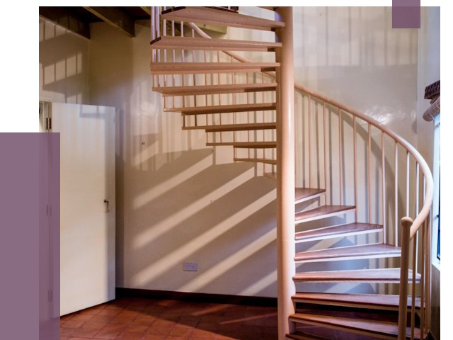 Изготовление винтовых лестниц на заказ в Вязниках от 79588 руб. | ПРОЛЁТ-Взн