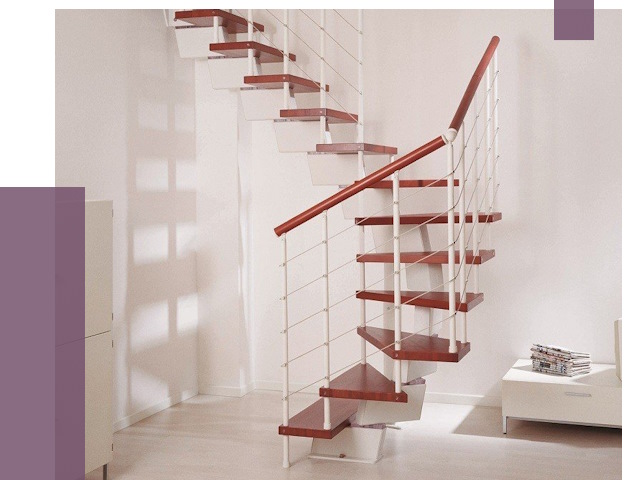 Изготовление лестниц на больцах в Вязниках от 10149 руб. | ПРОЛЁТ-Взн