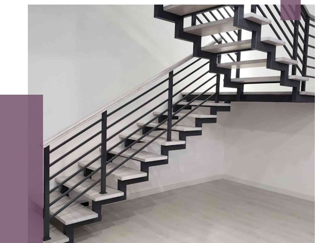 Лестницы на металлокаркасе под ключ в Вязниках от 13354 руб. | ПРОЛЁТ-Взн