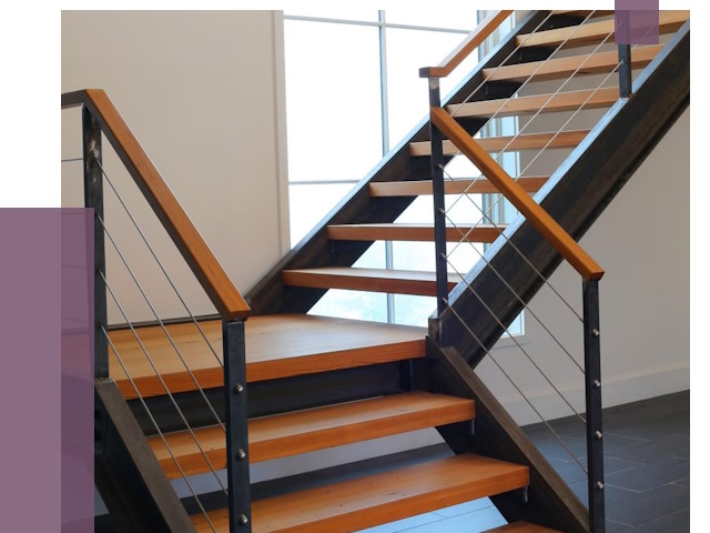 Изготовление лестниц на металлокаркасе в Вязниках от 19764 руб. | ПРОЛЁТ-Взн