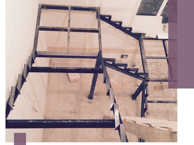 Монтаж лестниц на металлокаркасе в Вязниках быстро и качественно