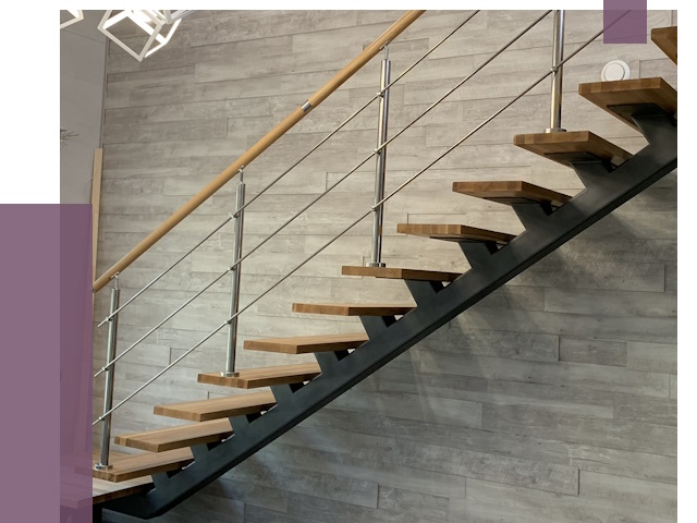 Изготовление лестниц на монокосоуре в Вязниках от 79588 руб. 