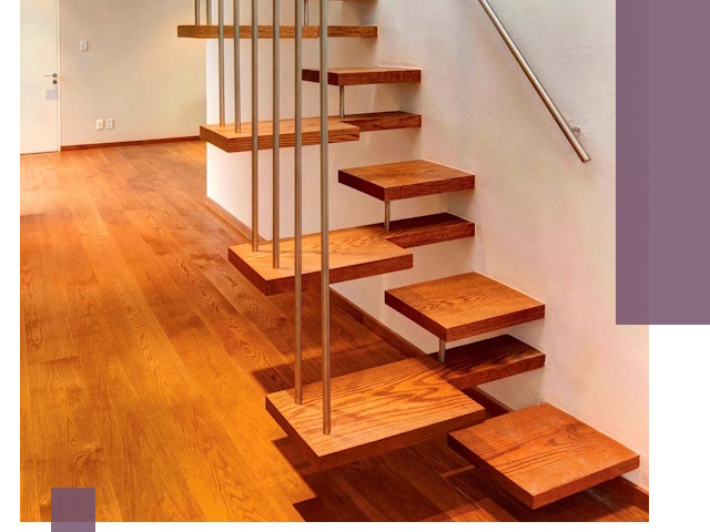 Лестницы «гусиный шаг» на заказ в Вязниках для узких пространств