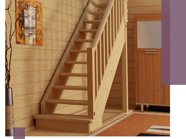 Лестницы эконом класса под ключ в Вязниках — недорого и быстро