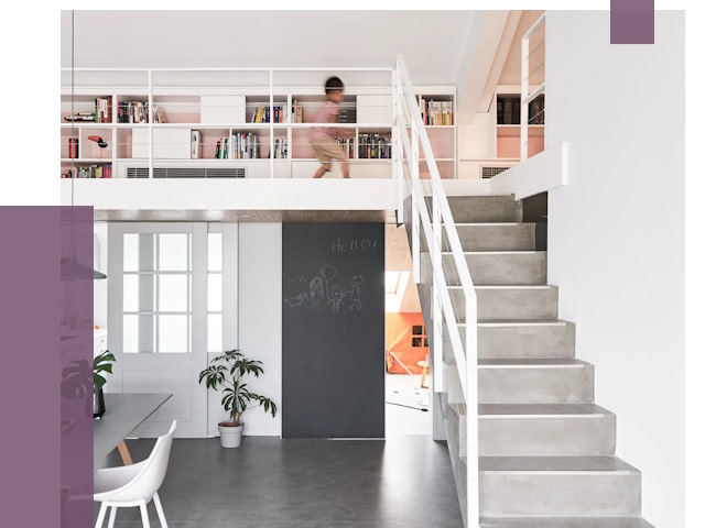 Лестницы для двухуровневой квартиры в Вязниках от 184282 руб. | ПРОЛЁТ-Взн