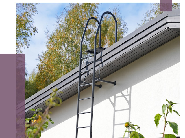 Лестницы на крышу в Вязниках от 19977 руб. — монтаж и монтаж ПРОЛЁТ-Взн