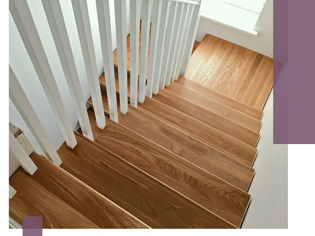 Лестницы из бука в Вязниках: изготовление, монтаж и демонтаж