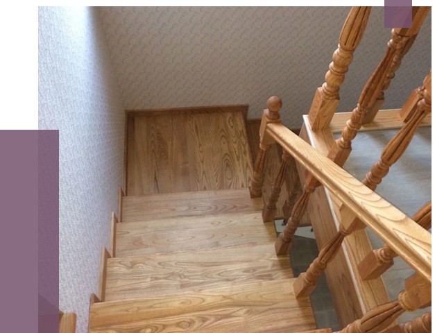 Сосновые лестницы в Вязниках под ключ от 8440 руб.  | ПРОЛЁТ-Взн