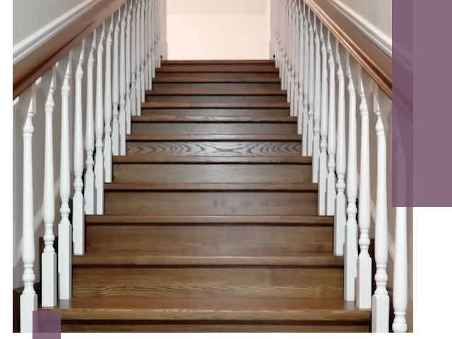 Лестницы из ясеня на заказ в Вязниках — изготовление и монтаж