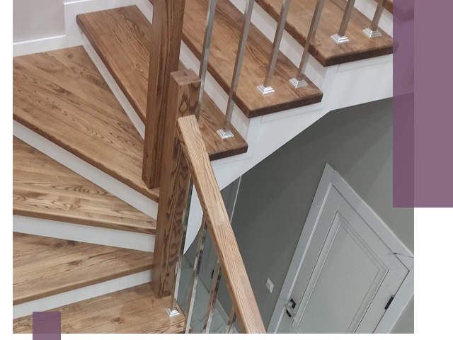 Обшивка металлических лестниц под ключ в Вязниках