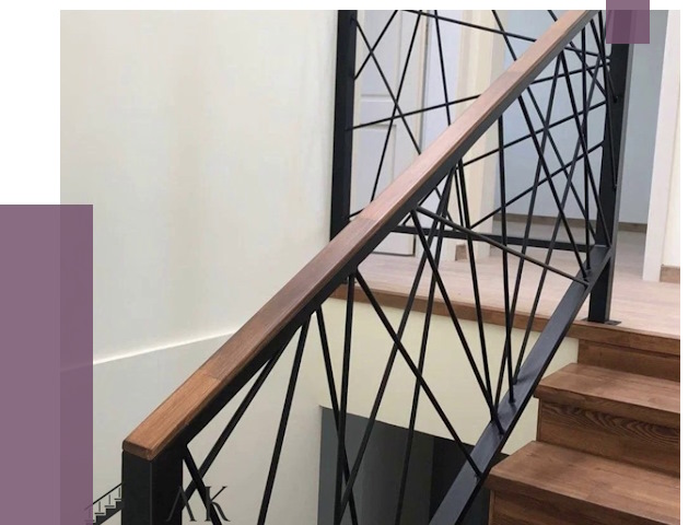 Перила и ограждения в Вязниках от 8012 руб. под ключ | ПРОЛЁТ-Взн