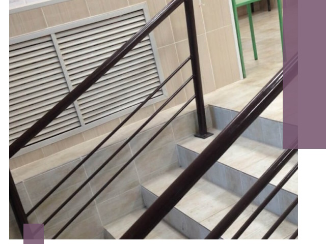 Изготовление перил из металла под ключ в Вязниках