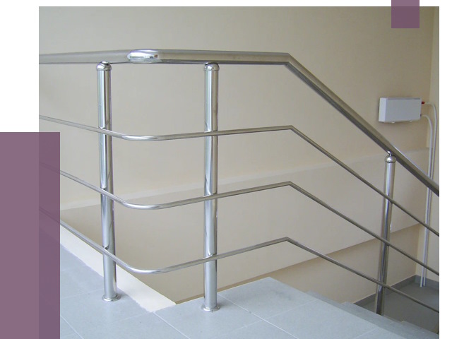 Алюминиевые перила в Вязниках от 6623 руб. под ключ | ПРОЛЁТ-Взн