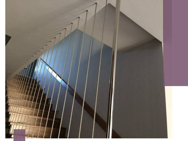 Тросовые перила под ключ в Вязниках — производство и монтаж