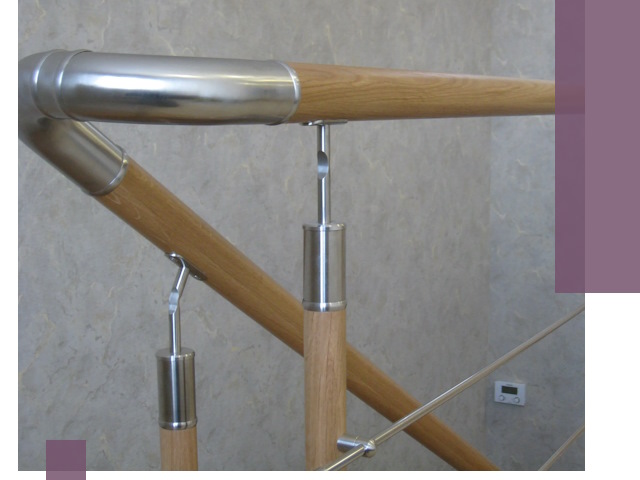 Комбинированные перила на заказ в Вязниках — монтаж и производство