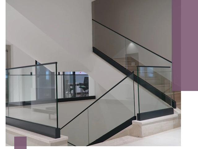 Стеклянные перила премиум-класса с установкой в Вязниках