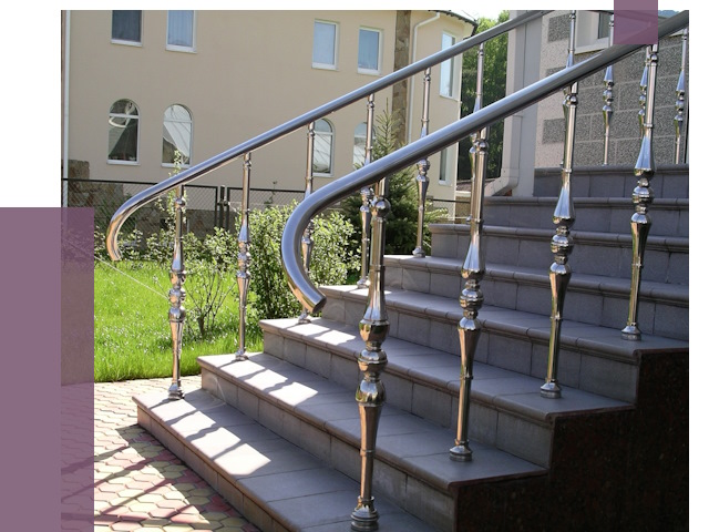 Перила для крыльца в Вязниках от 11217 руб. — монтаж ПРОЛЁТ-Взн