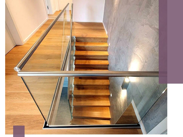 Перила для лестницы в доме — изготовление и монтаж в Вязниках