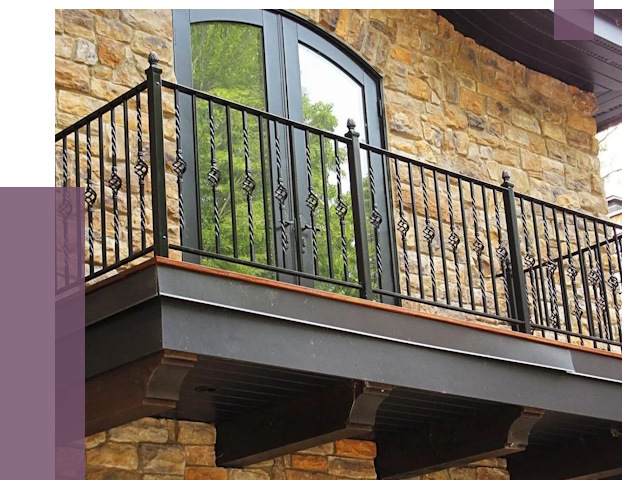 Балконные ограждения в Вязниках от 8386 руб. — купить | ПРОЛЁТ-Взн