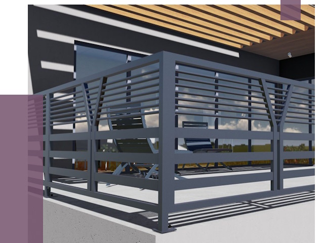 Изготовление балконных ограждений в Вязниках от 11217 руб. | ПРОЛЁТ-Взн