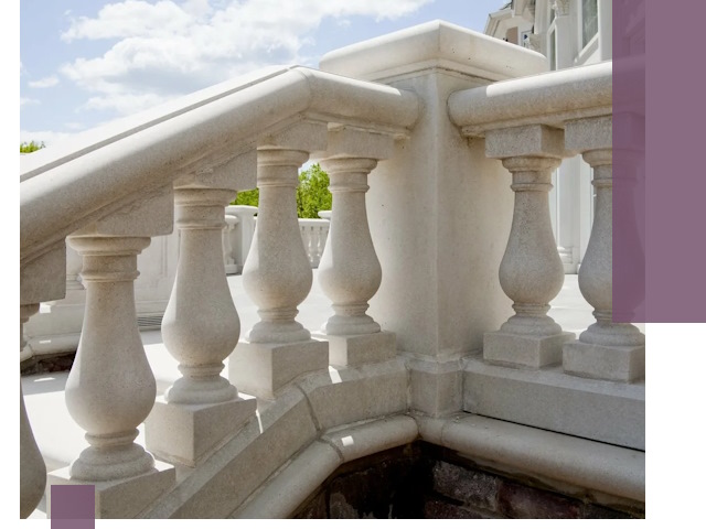 Балюстрады из металла и камня под ключ в Вязниках