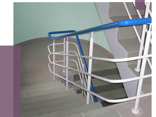 Перила в подъезде в Вязниках — установка и замена от 7745 руб. | ПРОЛЁТ-Взн