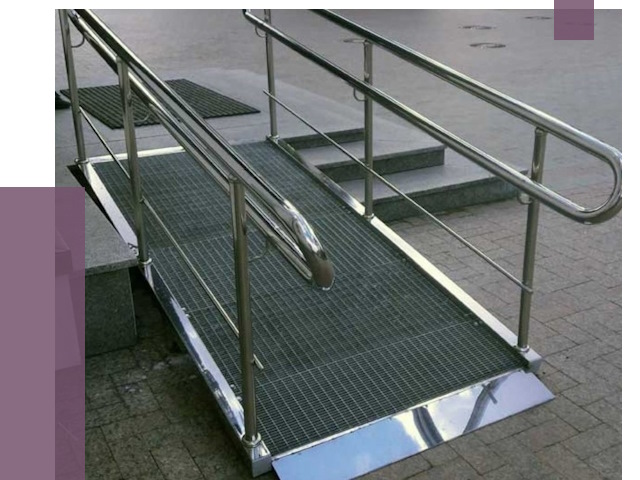 Монтаж пандусов для инвалидов в Вязниках от 8995 руб. под ключ | ПРОЛЁТ-Взн