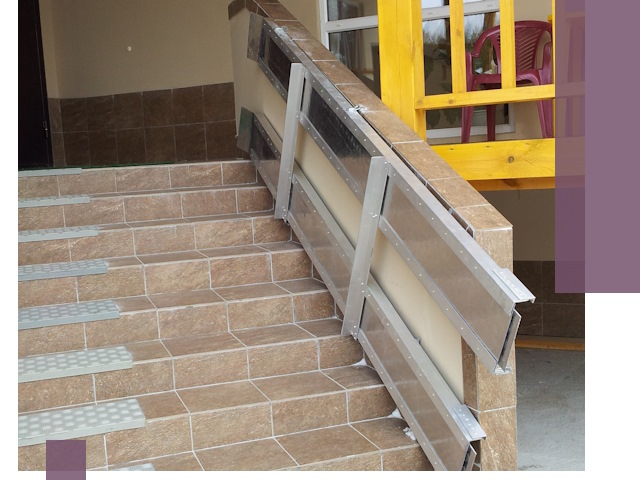 Откидные пандусы под ключ в Вязниках — монтаж и демонтаж