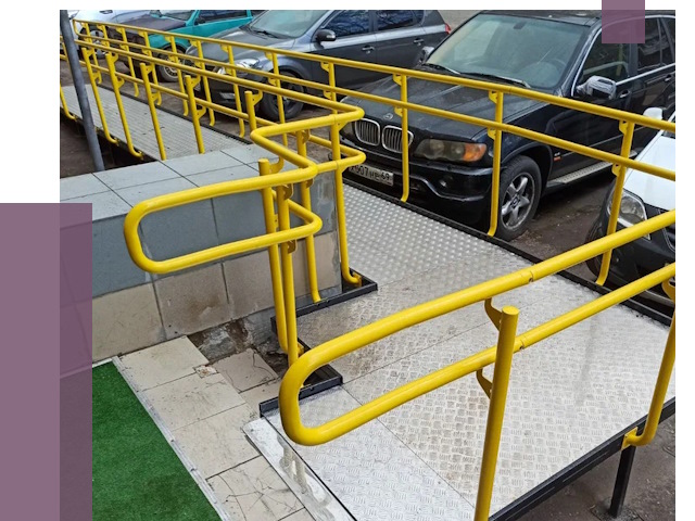 Стационарные пандусы в Вязниках от 12820 руб. | ПРОЛЁТ-Взн