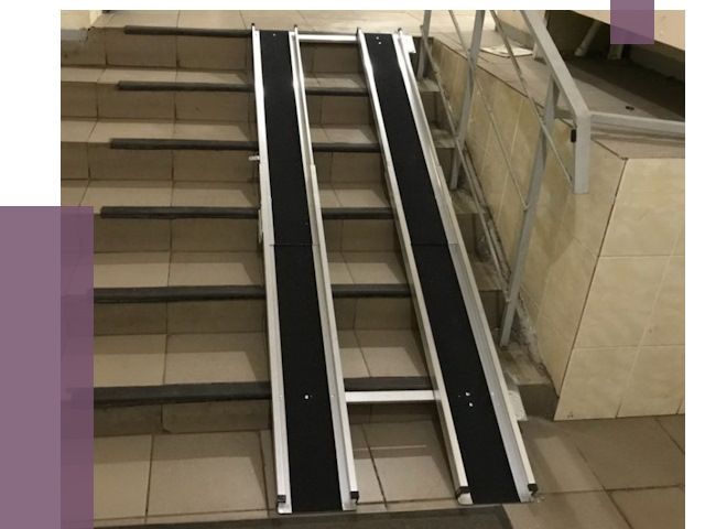 Установка пандуса в подъезд в Вязниках от 8333 руб. под ключ | ПРОЛЁТ-Взн