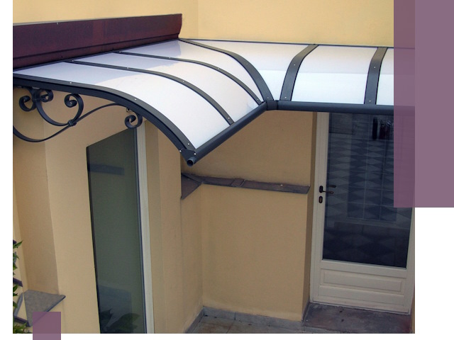 Монтаж козырьков любой сложности в Вязниках под ключ