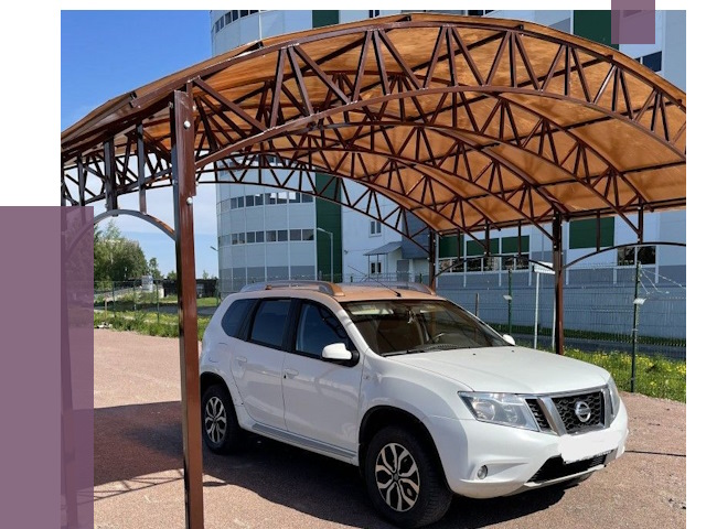 Недорогие навесы в Вязниках от 44869 руб.  | ПРОЛЁТ-Взн