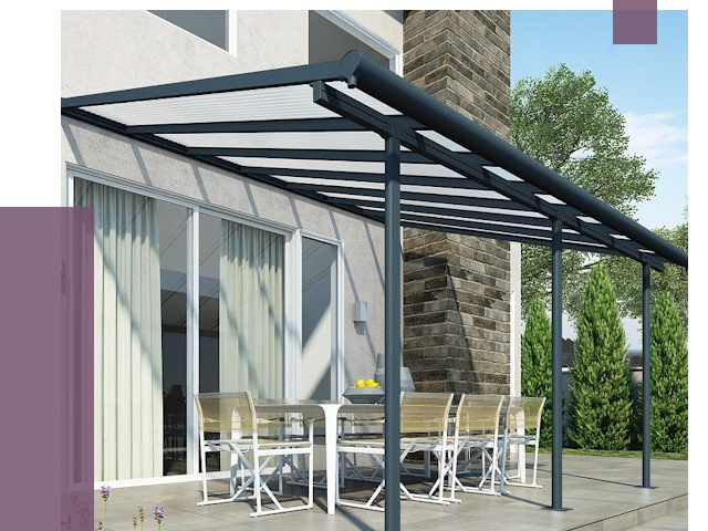 Навесы пристенные в Вязниках от 9508 руб. — монтаж и установка | ПРОЛЁТ-Взн