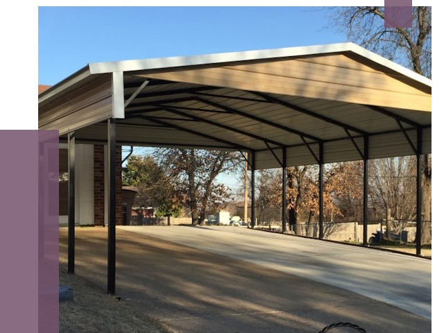 Двускатные навесы в Вязниках от 8386 руб.  | ПРОЛЁТ-Взн