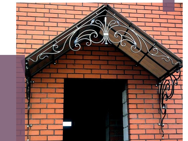 Металлические козырьки в Вязниках от 11164 руб. 