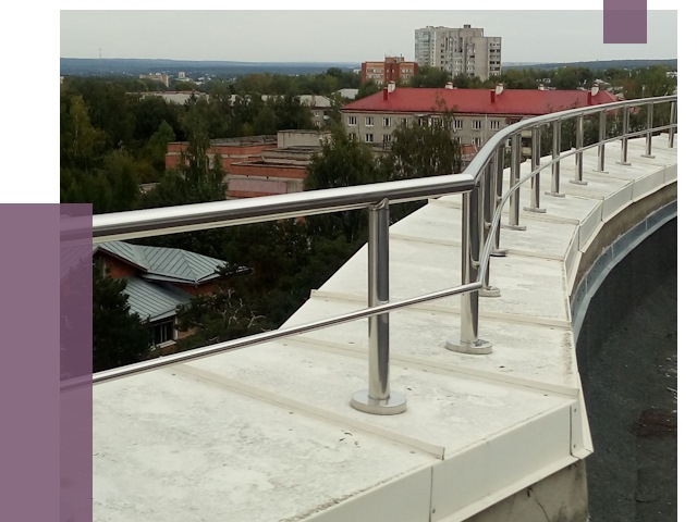 Парапеты и ограждения кровли в Вязниках от 5181 руб.