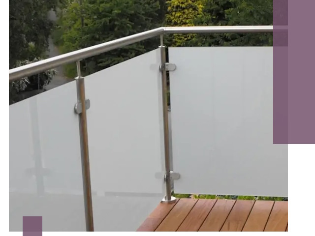 Алюминиевые парапеты для балконов и террас в Вязниках