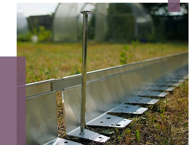 Металлические бордюры для газона в Вязниках от 4487 руб. | ПРОЛЁТ-Взн