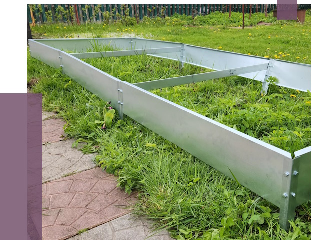 Металлические бордюры для грядок в Вязниках от 1870 руб.