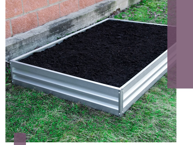 Металлические бордюры для грядок в Вязниках: прочность и аккуратность