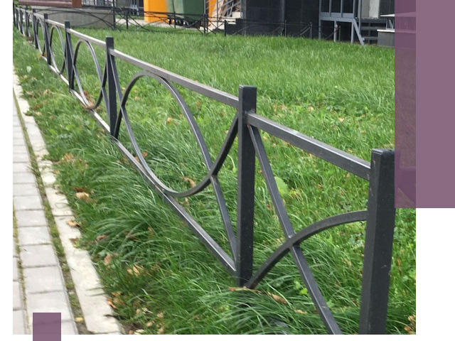 Газонные ограждения из металла в Вязниках — монтаж и продажа
