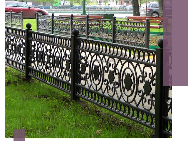 Секционные газонные ограждения под ключ в Вязниках