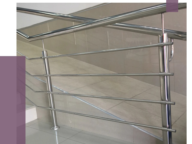 Изготовление поручней из нержавеющей стали в Вязниках